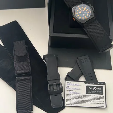 Bell & Ross BR 02 44mm Stainless steel Orange 8