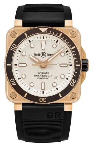 Bell & Ross Instruments BR0392-D-WH-BR/SCA 42mm Bronze White 4