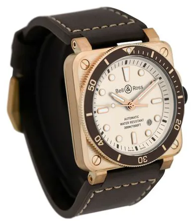 Bell & Ross Instruments BR0392-D-WH-BR/SCA 42mm Bronze White 5