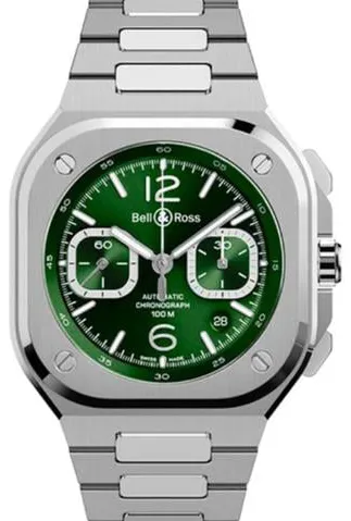 Bell & Ross Urban BR05C-GN-ST/SST 42mm Stainless steel Green