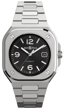 Bell & Ross Instruments BR05A-BL-ST/SST 40mm Stainless steel Black