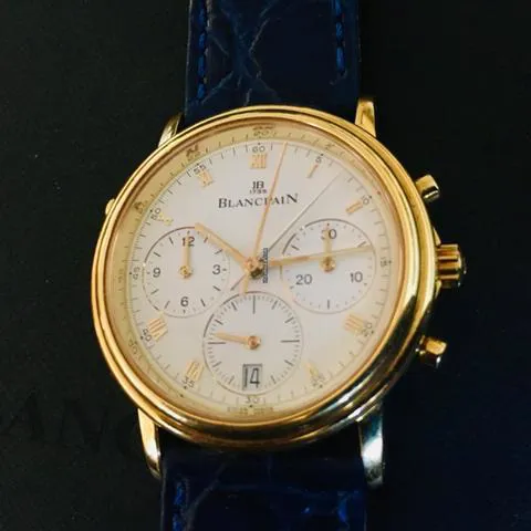 Blancpain Villeret 1186 34mm Yellow gold White