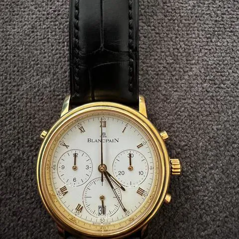 Blancpain Villeret 1186 34mm Yellow gold White 3