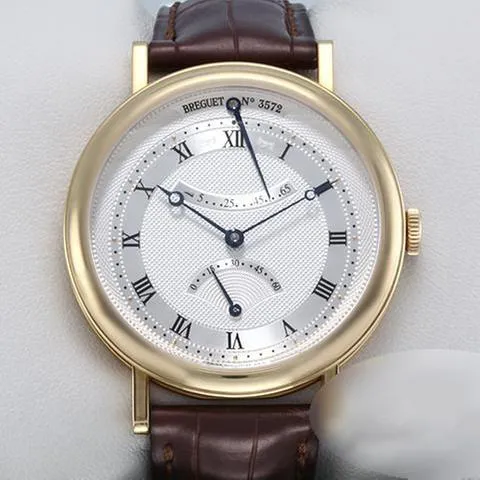 Breguet Classique 5207BA/12/9V6 39mm Yellow gold Silver