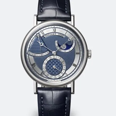 Breguet Classique 7137BB/Y5/9VU 39mm White gold Blue