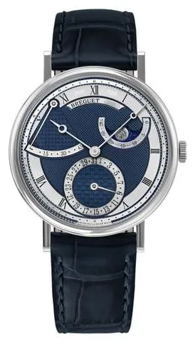 Breguet Classique 7137BB/Y5/9VU 39mm White gold Blue