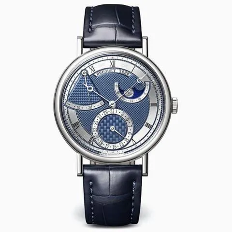 Breguet Classique 7137BB/Y5/9VU 39mm White gold Blue