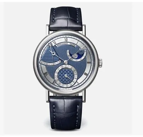 Breguet Classique 7137BB/Y5/9VU 39mm White gold Blue