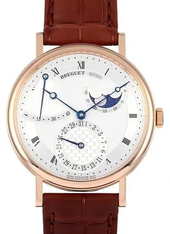 Breguet Classique 7137BR/15/9VU 39mm Rose gold Silver