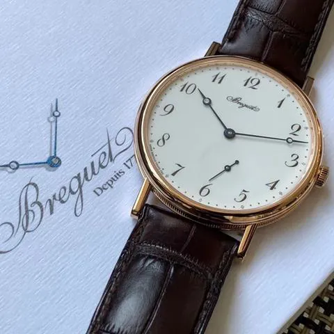 Breguet Classique 7147BR/29/9WU 40mm Rose gold White