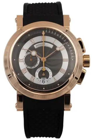 Breguet Marine 5827BR/Z2/5ZU 42mm Rose gold Black