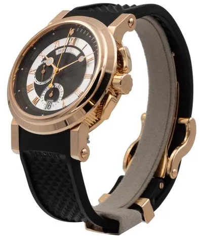 Breguet Marine 5827BR/Z2/5ZU 42mm Rose gold Black 4