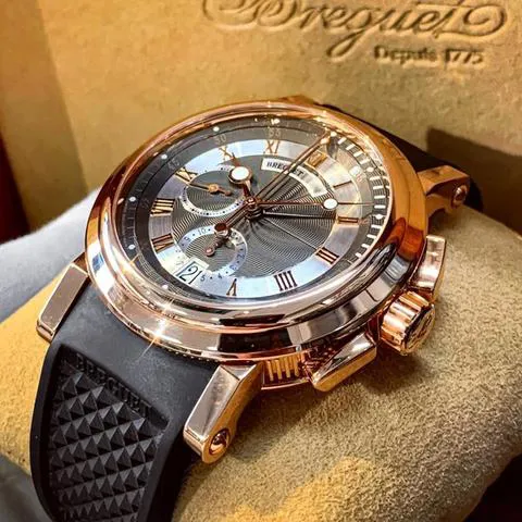 Breguet Marine 5827BR/Z2/5ZU 42mm Rose gold Black 7