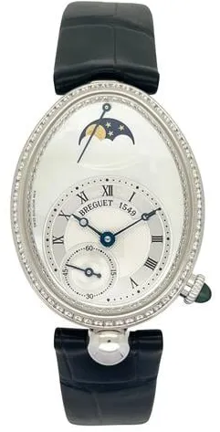 Breguet Reine de Naples 8908BB/52/964/D00D 28.5mm White gold White