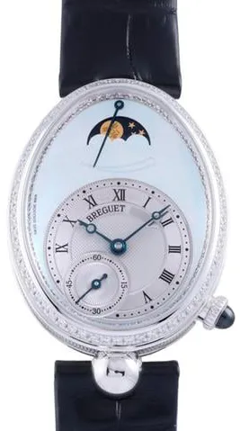 Breguet Reine de Naples 8908BB/52/964/D00D3L 39mm White gold Mother-of-pearl