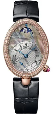 Breguet Reine de Naples 8908BR5T964D00D 28.45mm Rose gold White