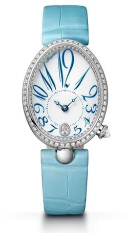 Breguet Reine de Naples 8918BB/28/964/D00D 36.5mm White gold White