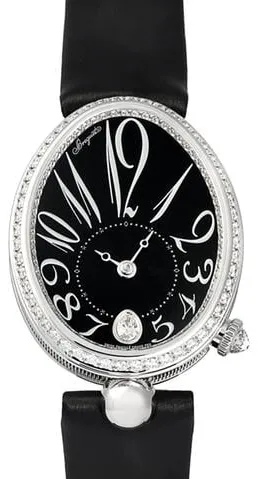 Breguet Reine de Naples 8918BB/2N/764/D00D 36.5mm White gold Black