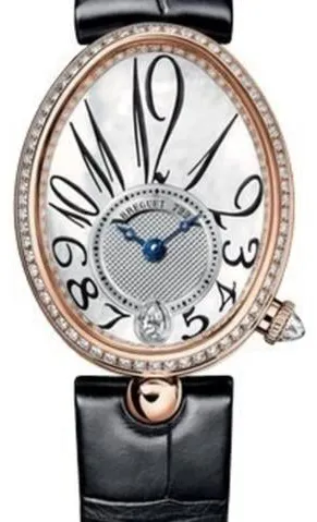 Breguet Reine de Naples 8918BR58964D00D3L 36.5mm Rose gold Mother-of-pearl