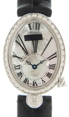 Breguet Reine de Naples 8928BB/51/944/DD0D3L 33mm White gold Mother-of-pearl