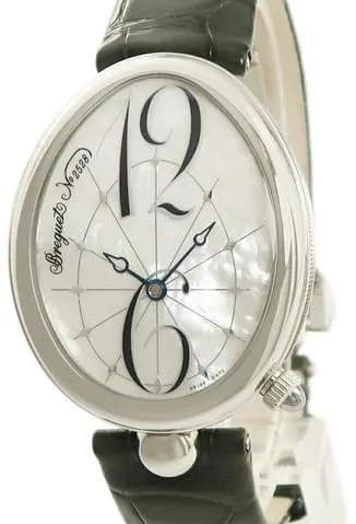 Breguet Reine de Naples 8967st/58/986 35mm Stainless steel White