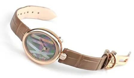 Breguet Reine de Naples 9808BR/5T/922/0D00 32.5mm Rose gold Mother-of-pearl 4