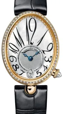 Breguet Reine de Naples 8918BA/58/964/D00D3L 10.05mm Yellow gold and Diamond and 18k yellow gold