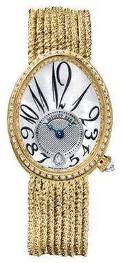 Breguet Reine de Naples 28.5mm Yellow gold Mother-of-pearl