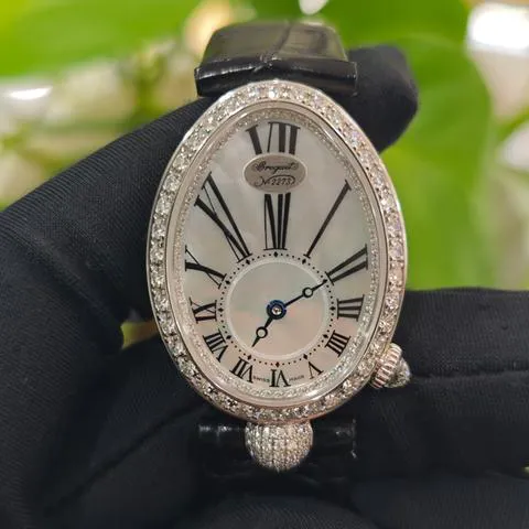 Breguet Reine de Naples 33mm White gold Mother-of-pearl