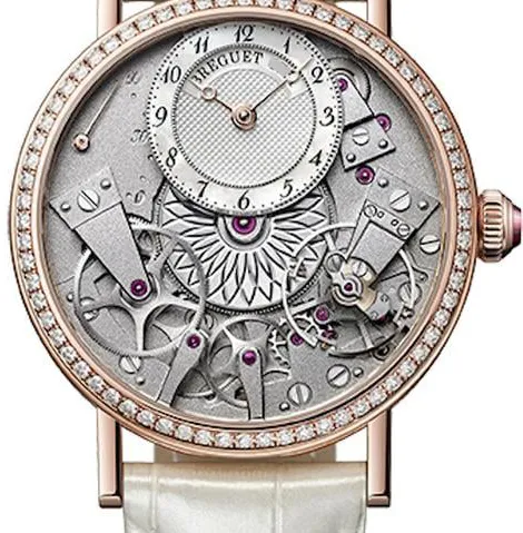 Breguet Tradition 7038BR/18/9V6/D00D 37mm Rose gold White