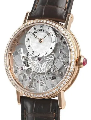 Breguet Tradition 7038BR/18/9V6/D00D 37mm Rose gold White