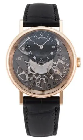 Breguet Tradition 7057br/g9/9w6 40mm Rose gold Black and Gray