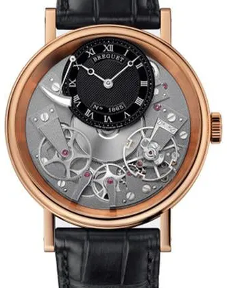 Breguet Tradition 7057br/g9/9w6 40mm Rose gold Black and Gray