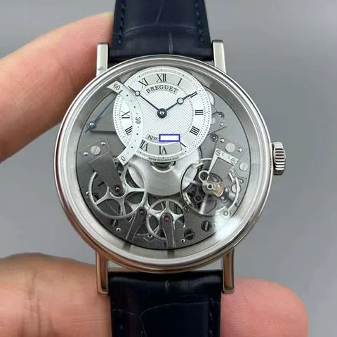 Breguet Tradition 7097BB/G1/9WU 40mm White gold Silver 5