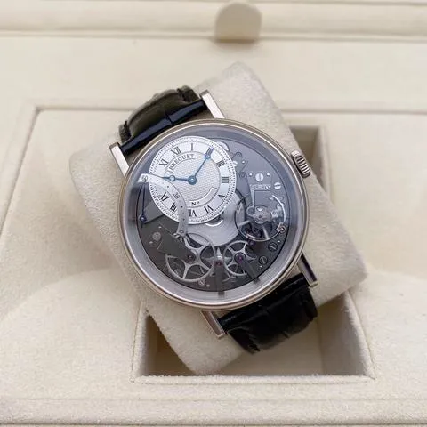 Breguet Tradition 7097BB/G1/9WU 40mm White gold Silver 6