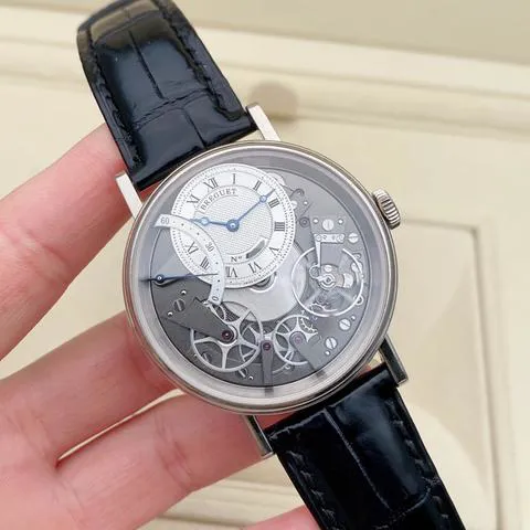 Breguet Tradition 7097BB/G1/9WU 40mm White gold Silver 2