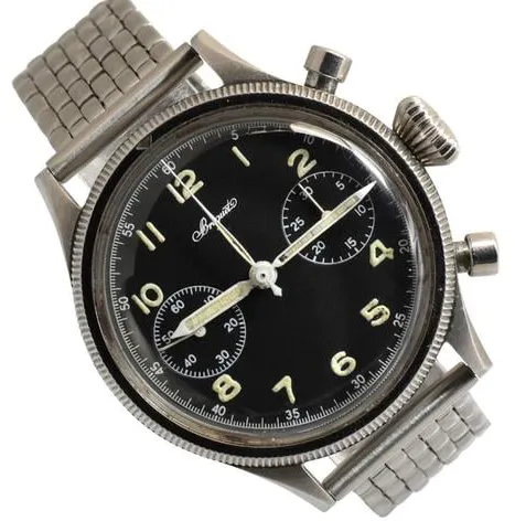 Breguet Type XX 5101/54 38.5mm Stainless steel Black