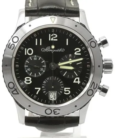 Breguet Type XX - XXI - XXII 3820ST/H2/9W6 39mm Stainless steel Black