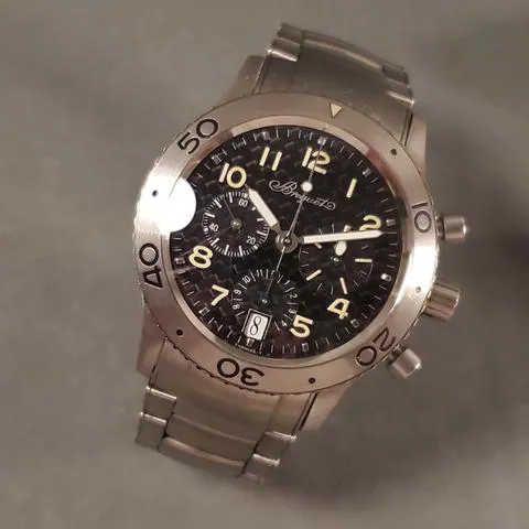 Breguet Type XX - XXI - XXII 3820TI/K2/TW9 39mm Titanium Black