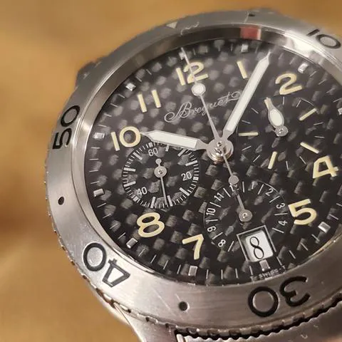 Breguet Type XX - XXI - XXII 3820TI/K2/TW9 39mm Titanium Black 1