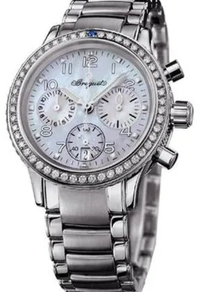 Breguet Type XX - XXI - XXII 4821ST/59/S76 D000 33.5mm Stainless steel Mother-of-pearl