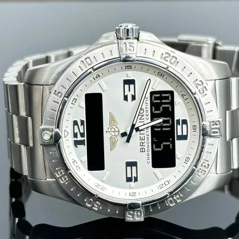 Breitling Aerospace E7936210.G606 42mm Titanium Silver