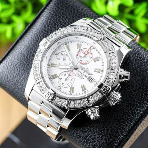 Breitling Avenger A13370 48mm Stainless steel White