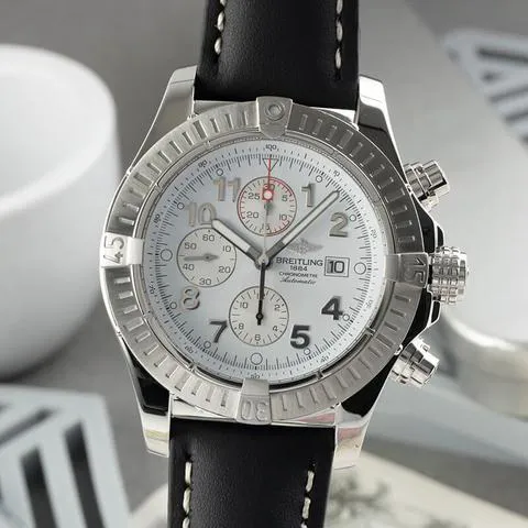 Breitling Avenger A13370 48mm Stainless steel White