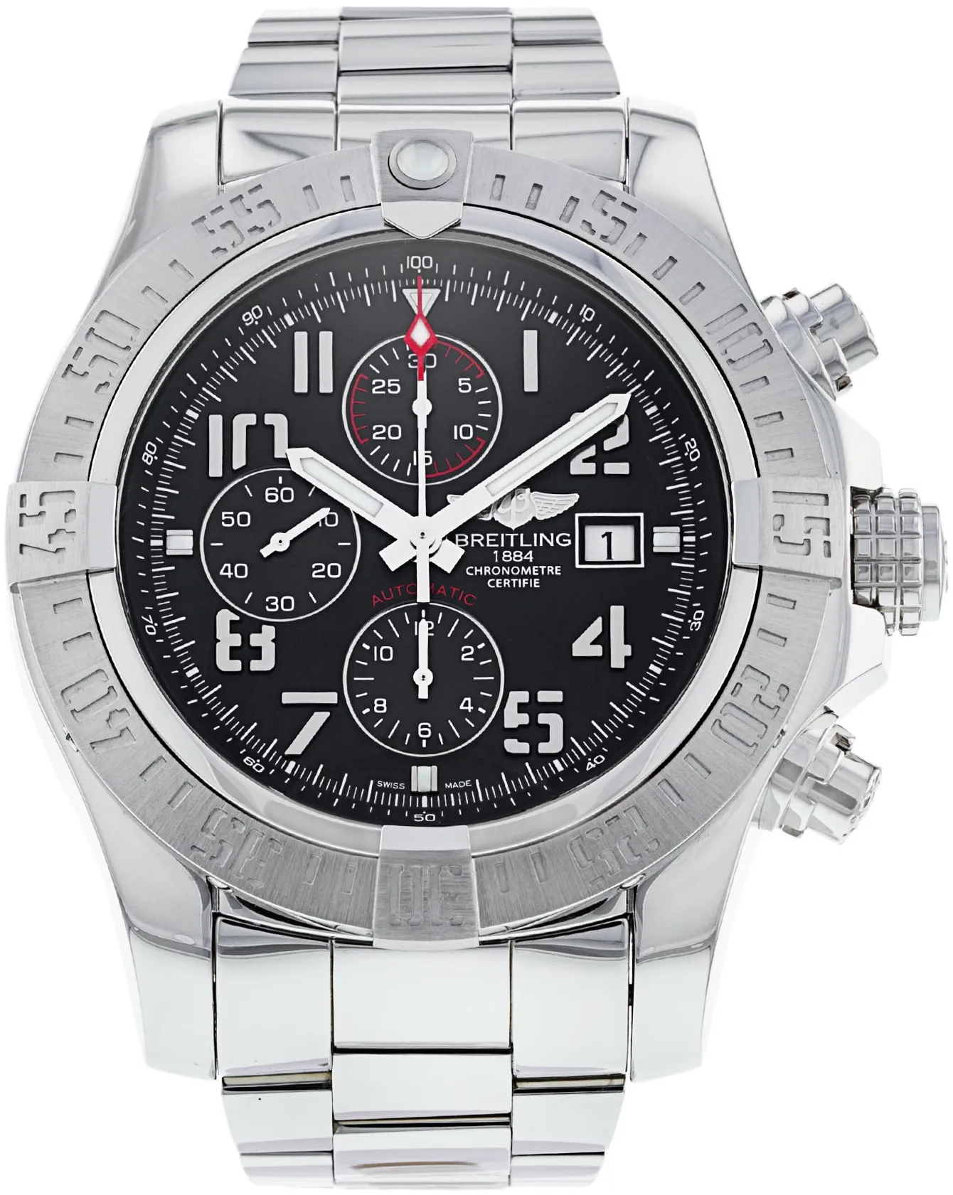 Breitling Avenger A13371 48mm Stainless steel •