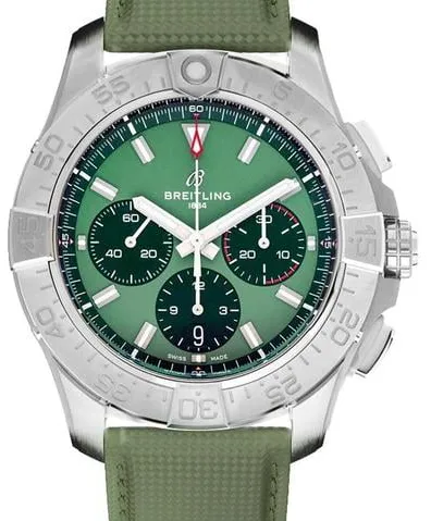 Breitling Avenger AB0147101L1X1 44mm Stainless steel Green