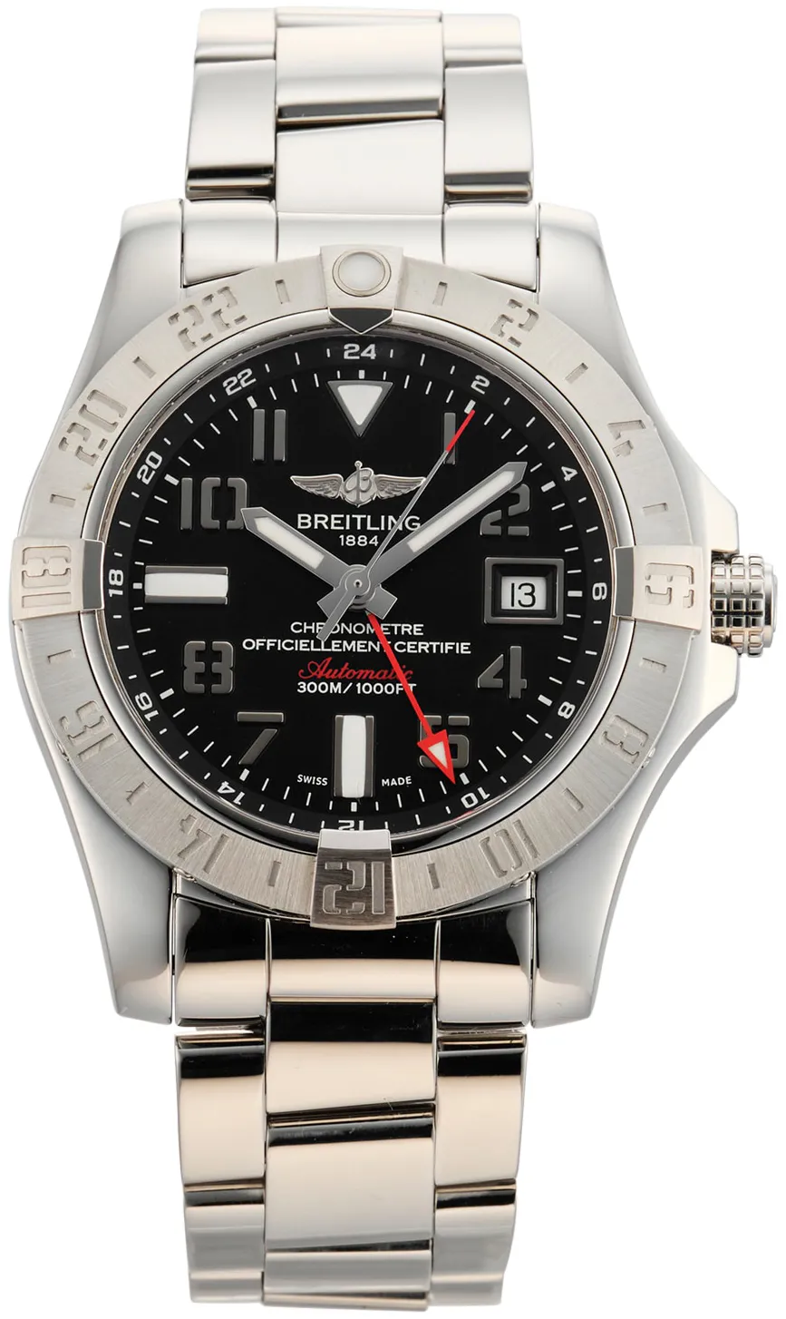 Breitling Avenger 43mm Stainless steel Black