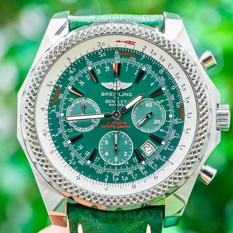 Breitling Bentley A25362 48mm Stainless steel Green