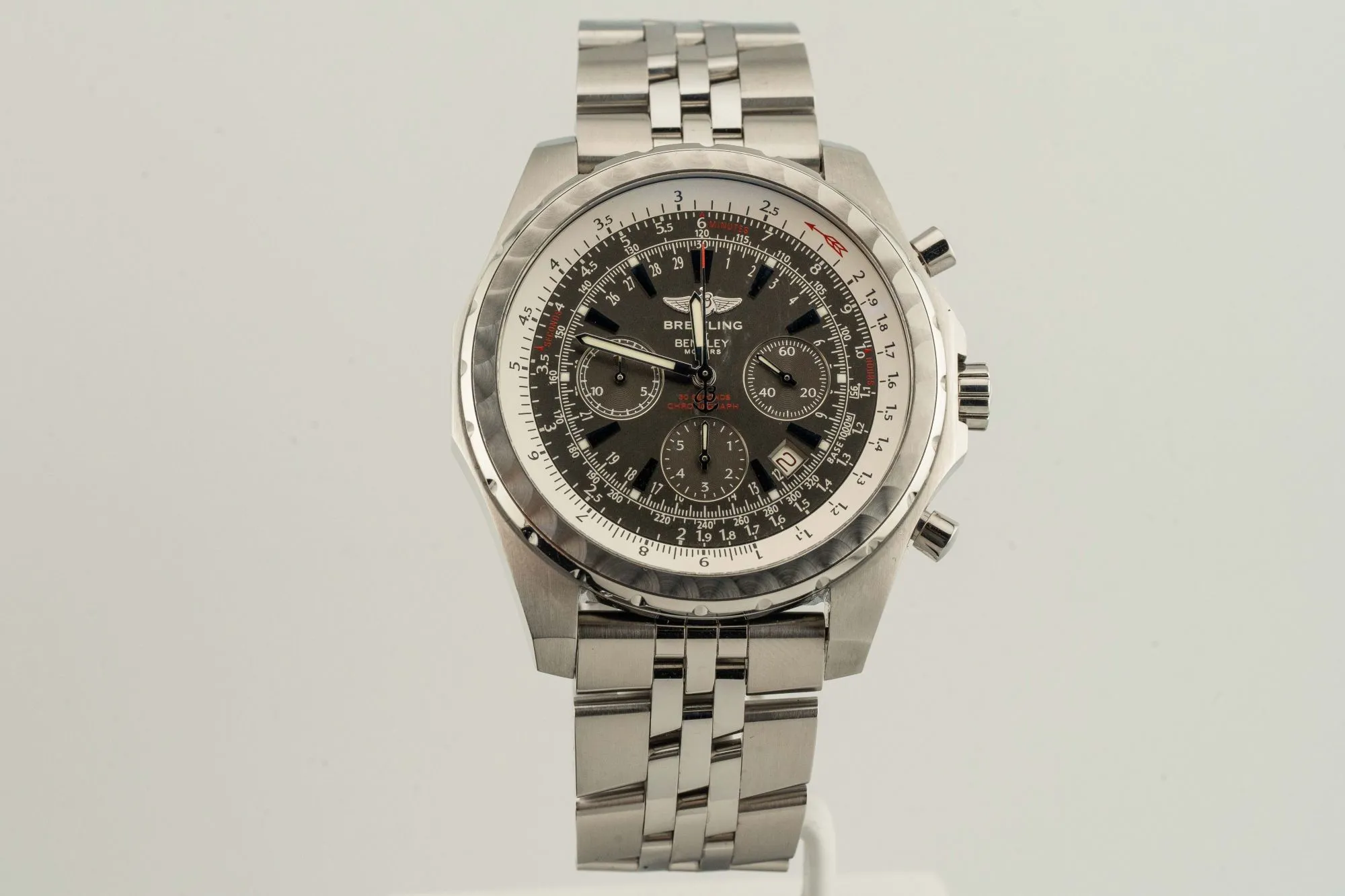 Breitling Bentley A2536313 49mm Stainless steel Black