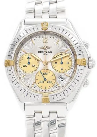 Breitling Chronomat B55046 35mm  yg Silver